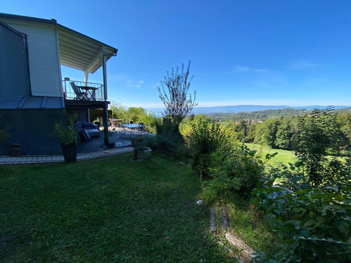 Petite Maison A L'Oree Des Bois Vue Magnifique Sur Le Lac Zenitude Et Plenitude Villa Belmont-sur-Lausanne Exterior photo