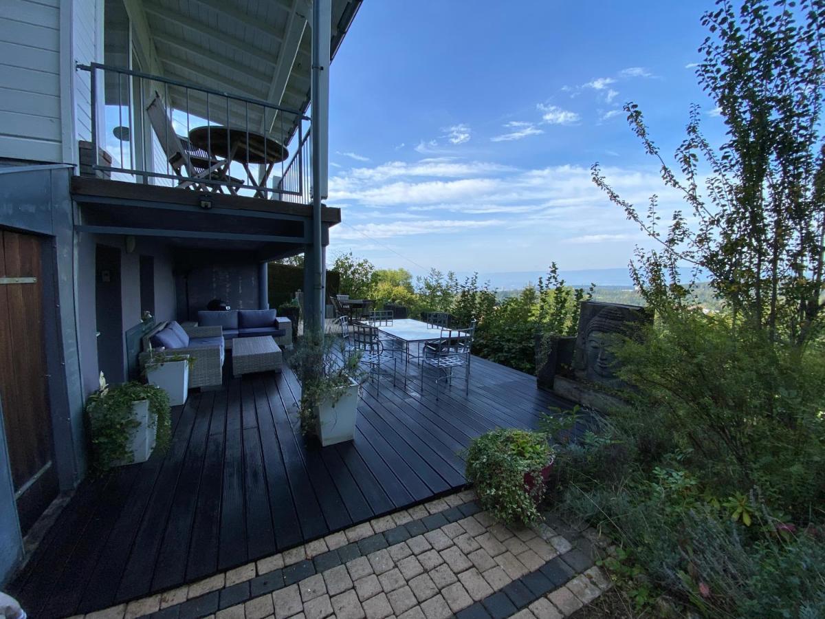 Petite Maison A L'Oree Des Bois Vue Magnifique Sur Le Lac Zenitude Et Plenitude Villa Belmont-sur-Lausanne Exterior photo